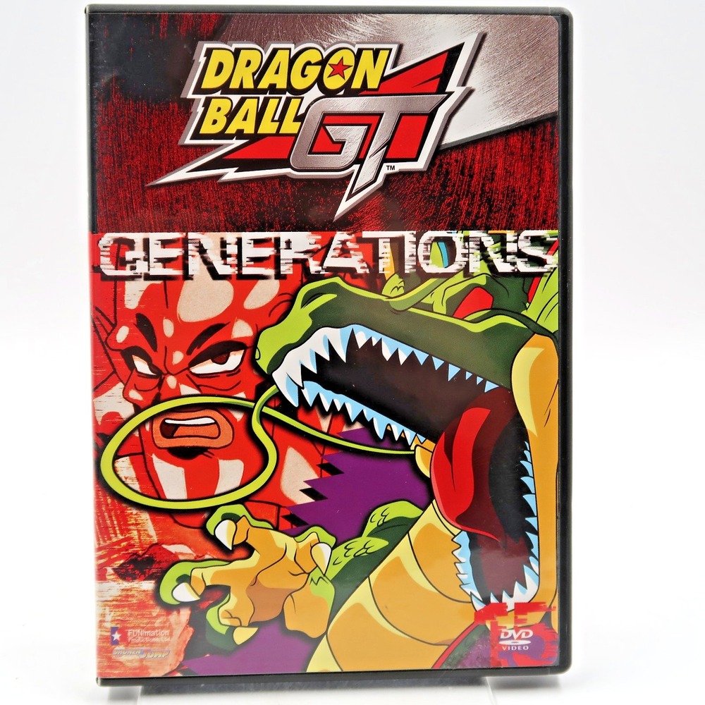 Dragon Ball GT Generations Vol 15 DVD Masako Nozawa Sean Schemmel Shadow Dragon